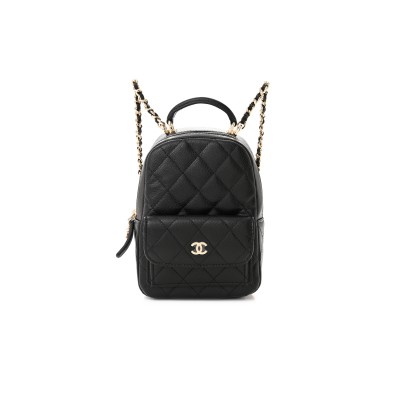 CHANEL MASTER CAVIAR QUILTED CC MINI CLASSIC BACKPACK AP3753 (18*13*9cm)